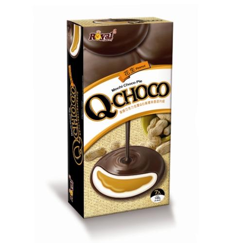 巧克力披覆系列-巧克力Q餅 (花生)