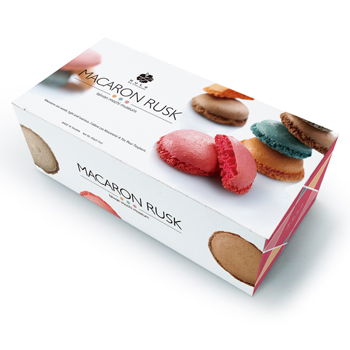 Delicious Pastries Series-Macaron Rusk
