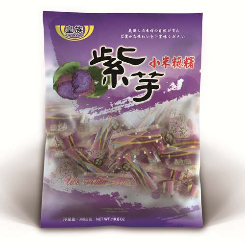 小米麻糬(袋裝)-紫芋小米麻糬